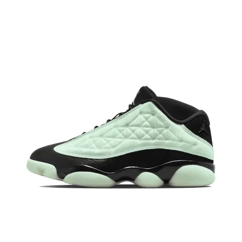Jordan Air Jordan 13 Retro Low GC 'Singles Day' Low Top Винтажные баскетбольные кроссовки Унисекс Черный Зеленый