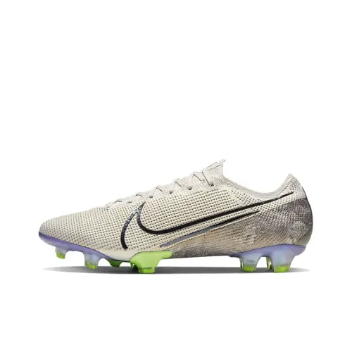 Nike Mercurial Vapor 13 FG Твердый грунт Низ Резистентный к истиранию Футбольные бутсы Мужские Золотой