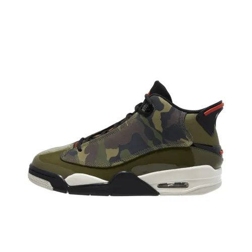 Джордан Dub Zero 'CAMO' MID Топ Винтажные баскетбольные кроссовки Унисекс Камуфляж