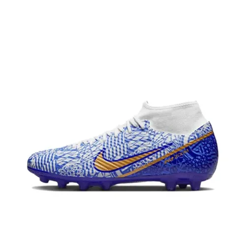 Nike Mercurial Superfly 9 HG Твердый Ground Твердый грунт Искусственный шип Естественная трава