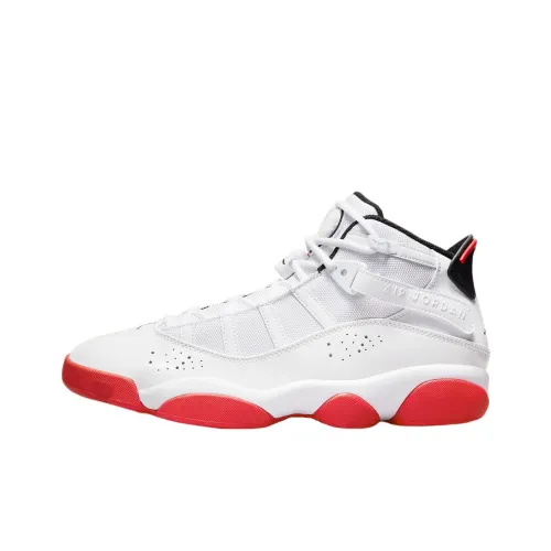 JORDAN Air Jordan 6 Кольца Винтажные Баскетбольные Кроссовки Высокие Топ Мужские