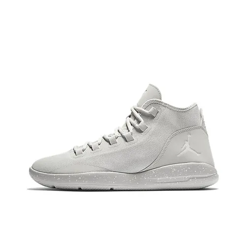 Джордан Reveal Шок Абсорберы Противоскользящие Устойчивые к Износу Высокий Топ Винтажные Баскетбольные Кроссовки Мужские Серые
