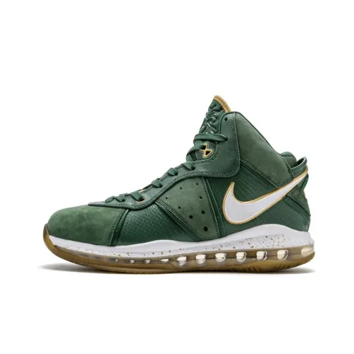 Nike Lebron 8 SVSM Гостевой Амортизация Противоскользящий Устойчивый к истиранию MID Топ