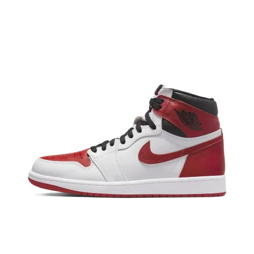 Jordan Air Jordan 1 Retro High OG 'Наследие' High Top Винтажные баскетбольные кроссовки Унисекс Белый Красный Черный