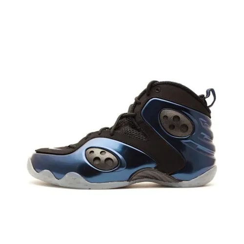 Nike Zoom Rookie Binary Синий Амортизация Высокий Топ Винтажные Баскетбольные Кроссовки Мужской Черный