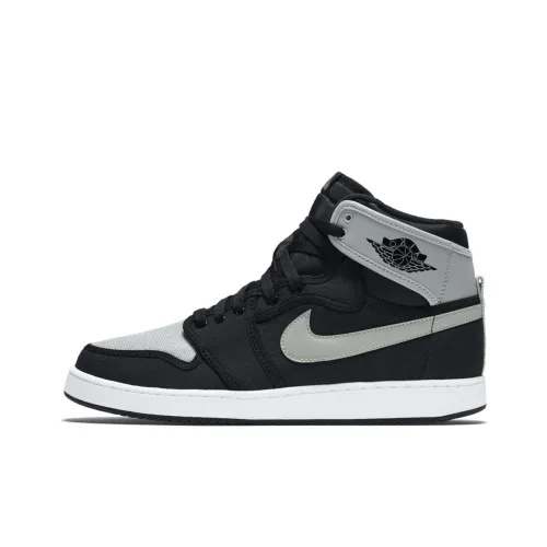 Jordan Air Jordan 1 Retro KO Shadow High Top Винтажные баскетбольные кроссовки Мужские Черные Серые