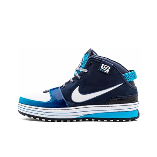 Nike Lebron 6 All Star Game High Top Винтажные баскетбольные кроссовки Мужские Черные Синие