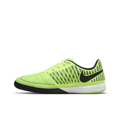 nike Lunar Gato IC IN Амортизаторы Shock Absorbers Противоскользящие Устойчивые к истиранию Футбольные бутсы Мужской Зеленый
