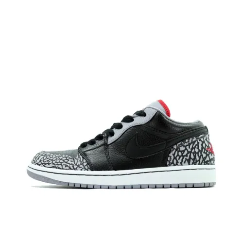 JORDAN Air Jordan 1 Винтажные баскетбольные кроссовки Low Топ Мужской