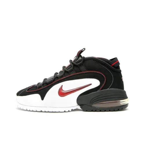 Nike Air Max Penny 1 Chicago Bulls High Top Винтажные баскетбольные кроссовки Унисекс Черный Белый Выпуск 2001 года