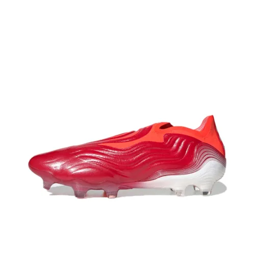 Adidas Copa FG Твердый Грунт Противоскользящие Футбольные Бутсы Мужские Красный Оранжевый