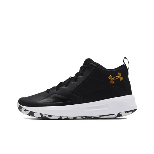 Under Armour Lockdown 5 Винтажные баскетбольные кроссовки MID Топ Унисекс