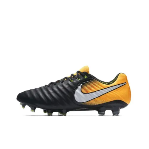 nike Tiempo Legend 7 FG Твердый грунт Природная трава Амортизаторы Slip-resistant Abrasion-resistant Футбольные бутсы