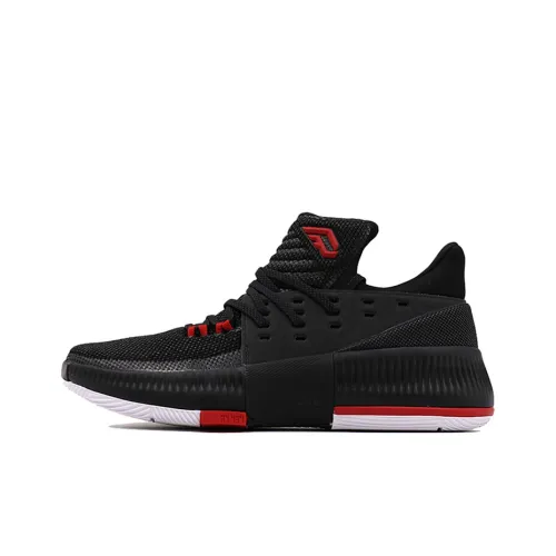 Adidas D Lillard 3 Винтажные Баскетбольные Кроссовки Низкие Топ Мужские