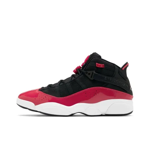 Jordan Air Jordan 6 Кольца Винтажные баскетбольные кроссовки MID Топ Мужской