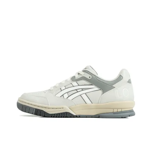 Asics Гель Spotlyte Low Топ Винтажные Баскетбольные Кроссовки Унисекс Серый Бежевый Лондон