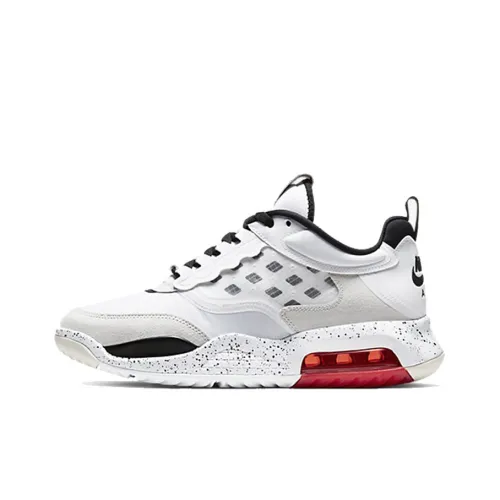Джордан Maxin 200 Non Slip Легкий Низкий Топ Винтажные Баскетбольные Кроссовки Мужские Белые