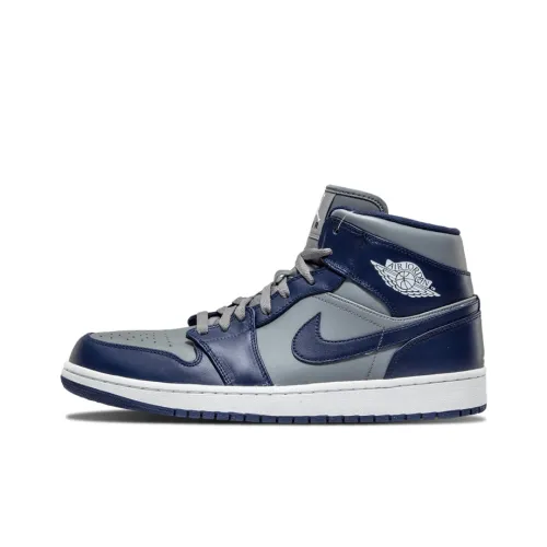 JORDAN Air Jordan 1 Винтажные баскетбольные кроссовки MID Топ Мужской