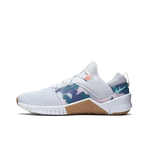 Nike Metcon 2 Бесплатно X Нескользящий Легкий Низкий Топ Кроссовки для тренировок Унисекс Серый Натуральная резина