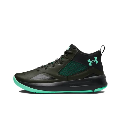 Under Armour Lockdown 5 Винтажные баскетбольные кроссовки MID Топ Унисекс