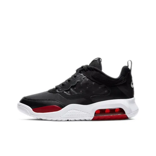 Jordan Air Max 200 'Темно-красный' Устойчивый к истиранию Дышащие Низкие Кроссовки для тренировок Унисекс Черный Красный Международная версия