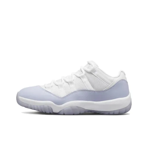 Jordan Air Jordan 11 Retro Low 'Pure Purple' Low Top Винтажные баскетбольные кроссовки Women's White Purple