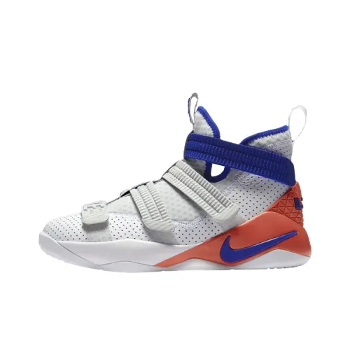 Nike Zoom Soldier 11 LeBron SFG Амортизация Противоскользящий Устойчивый к истиранию MID Топ