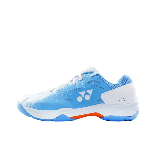 YONEX Амортизирующая стелька Низкий топ Бадминтон Обувь Унисекс Белый Синий