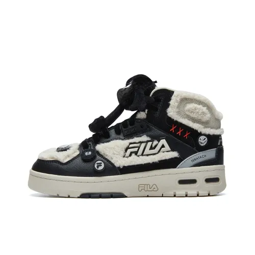 FILA FUSION Teratach Винтажные баскетбольные кроссовки MID Топ Женские