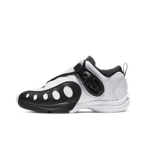 Nike Air Zoom GP Slip Resistant Abrasion Resistant Легкий Low Топ Винтажные баскетбольные кроссовки Мужской Черный белый