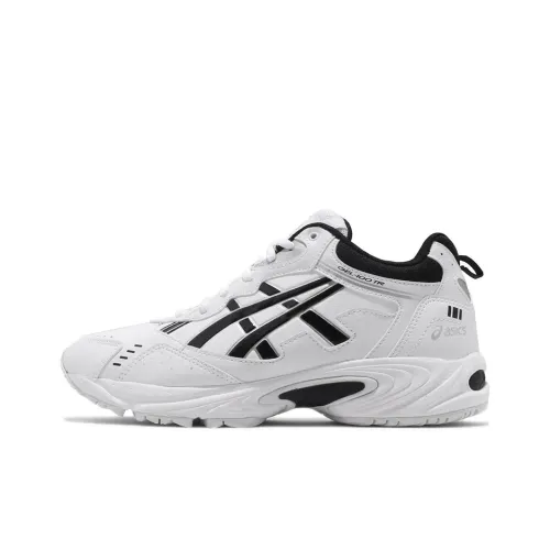 Asics Gel 100 TR Low Top Тренировочные Кроссовки Унисекс Белый Черный