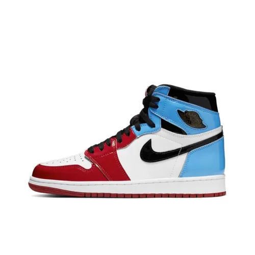 Jordan Air Jordan 1 High OG Fearless UNC Chicago High Top Винтажные баскетбольные кроссовки Unisex Красный Синий