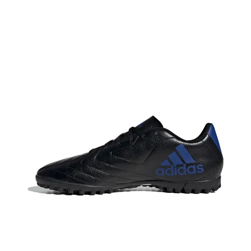 Adidas Goletto 7 TF Шипы Твердый грунт Искусственный Шипы Slip-Resistant Футбольные бутсы Мужские Черный Синий