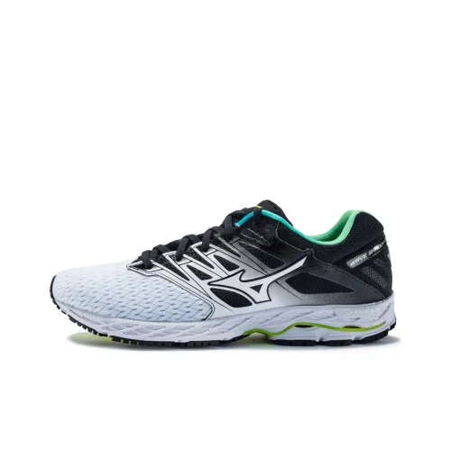 Mizuno Wave Shadow 2 Low Топ Кроссовки для тренировок Унисекс Белый Черный