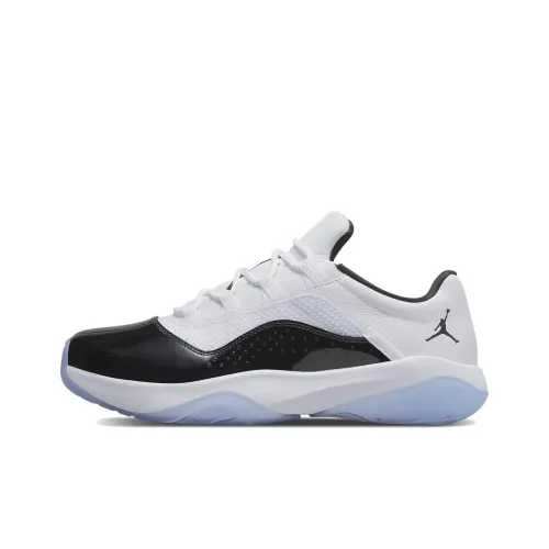 Jordan Air Jordan 11 CMFT Low 'concord' Low Топ Винтажные баскетбольные кроссовки Мужской Черно-белая панда