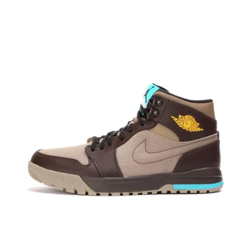 Jordan Air Jordan 1 Trek 3M MID Топ Винтажные баскетбольные кроссовки Унисекс Кофе