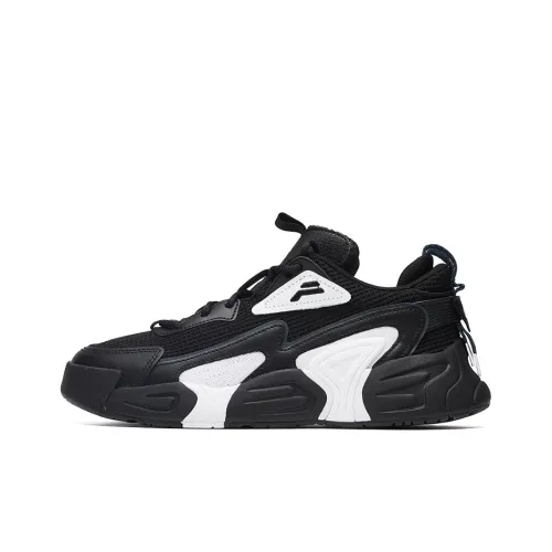 FILA Swarm Винтажные баскетбольные кроссовки Low Топ Женские