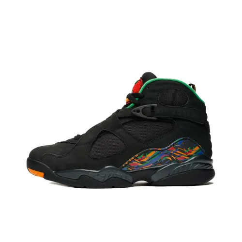 Jordan Air Джордан 8 Tinker 'Air Raid' Официальные фото Высокий топ Винтажные баскетбольные кроссовки Мужской Черный