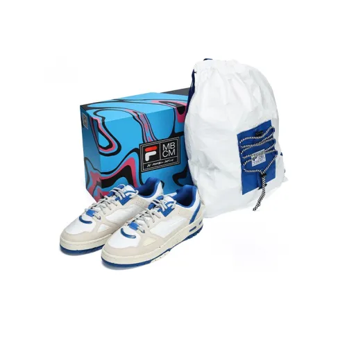 FILA FUSION Marcelo Burlon Collaboration Collection Винтажные баскетбольные кроссовки, низкий топ, женский