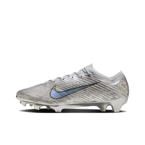Nike Mercurial Vapor 15 FG Твердый Грунт Футбольные Бутсы Унисекс Серебряный