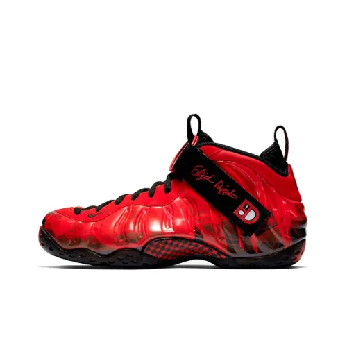 Nike Foamposite One Doernbecher Charity Spray MID Топ Винтажные Баскетбольные Кроссовки Унисекс Красный Выпуск 2019 года