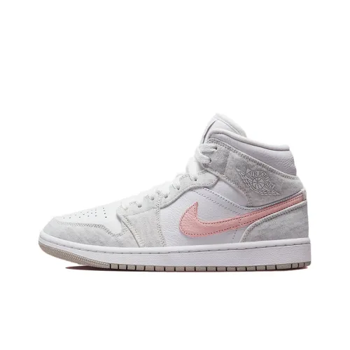Jordan Air Jordan 1 Винтажные баскетбольные кроссовки MID Топ Женские