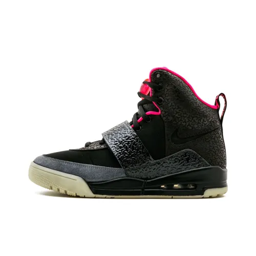 Nike Air YEEZY Air Yeezy 1 Blink Slip Resistant Abrasion Resistant High Top Винтажные баскетбольные кроссовки Мужской Черный