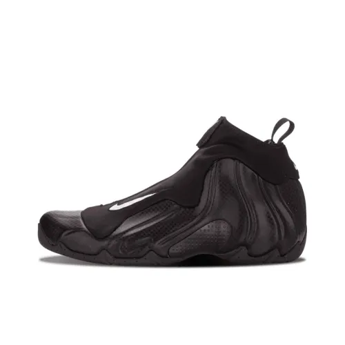Nike Air Flightposite Carbon Fiber 2014 MID Топ Винтажные баскетбольные кроссовки Унисекс Черный
