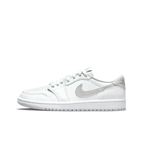 Jordan Air Jordan 1 Винтажные баскетбольные кроссовки Low Топ Женские