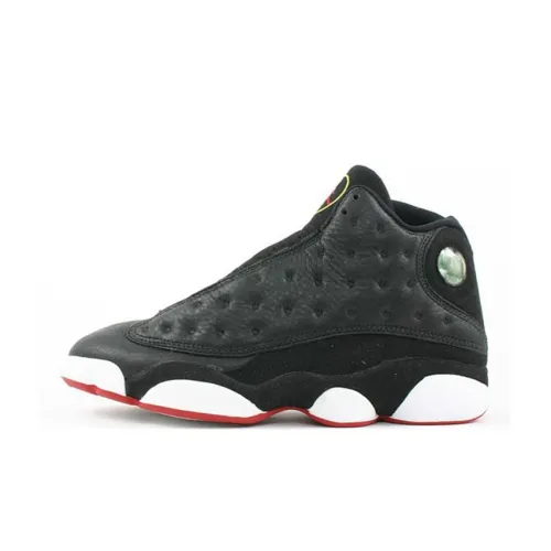 Jordan Air Jordan 13 OG Playoffs Slip-resistant High Top Vintage Баскетбольные Кроссовки Мужские Черные 1997