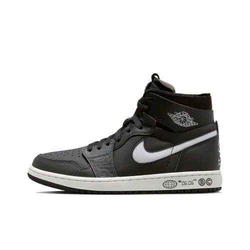 Jordan Air Jordan 1 High Zoom Air CMFT Breakfast Club High Top Винтажные баскетбольные кроссовки Мужской Черный Белый