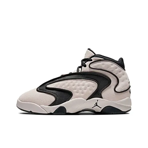 Jordan Air Jordan OG MID Топ Винтажные Баскетбольные Кроссовки Женские Черный Розовый