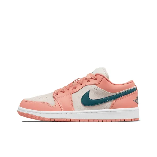 Jordan Air Jordan 1 Винтажные баскетбольные кроссовки Low Топ Женские