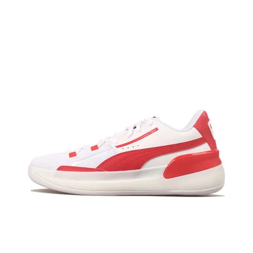 PUMA Clyde Hardwood Team Винтажные баскетбольные кроссовки Low Топ Мужской
